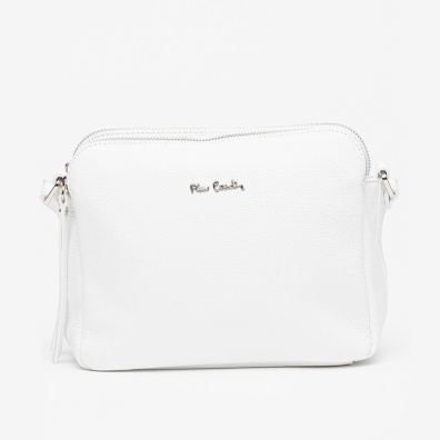 Τσάντα Ώμου Pierre Cardin 1655 Άσπρο