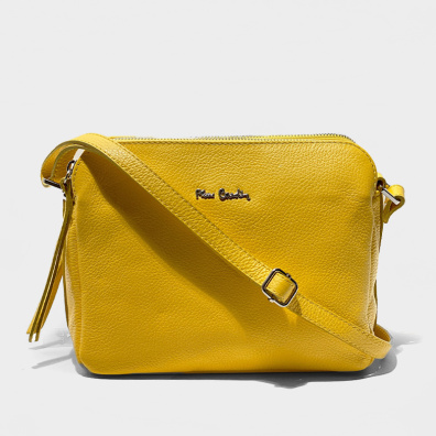 Τσάντα Ώμου Pierre Cardin 1655 Κίτρινο
