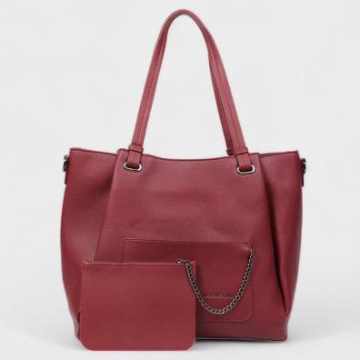 Τσάντα Ώμου Pierre Cardin 2090 long05 Μπορντό