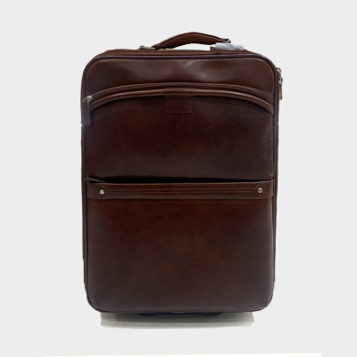 Δερμάτινη Βαλίτσα Καμπίνας Giglio Fiorentino 626-20 Καφέ