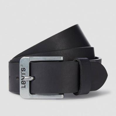 Δερμάτινη Ζώνη Levi's 77134-0611 Μαύρο