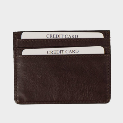 Δερμάτινη Καρτοθήκη Old River 1044-BRAUN Καφέ