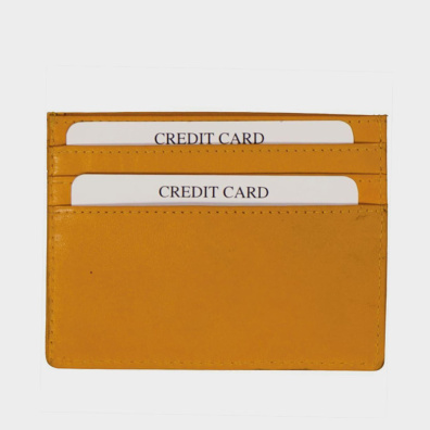 Δερμάτινη Καρτοθήκη Old River 1044-GELB Κίτρινο