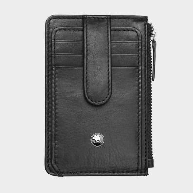 Δερμάτινη Καρτοθήκη Skoda Auto Set AS1205 Μαύρο