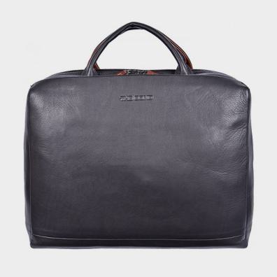 Δερμάτινη Επαγγελματική Τσάντα Bond 1180-1 Μαύρο