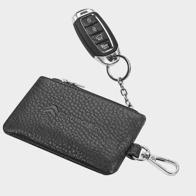 Δερμάτινο Μπρελόκ Citroen Auto Set AS1812 Μαύρο