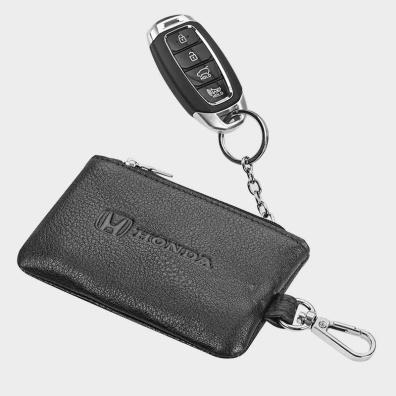 Δερμάτινο Μπρελόκ Honda Auto Set AS1818 Μαύρο