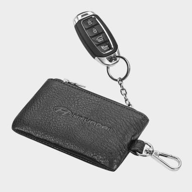 Δερμάτινο Μπρελόκ Hyundai Auto Set AS1815 Μαύρο