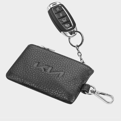 Δερμάτινο Μπρελόκ KIA Auto Set AS1816 Μαύρο