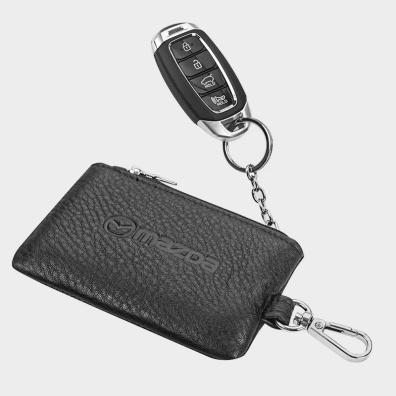 Δερμάτινο Μπρελόκ Mazda Auto Set AS1809 Μαύρο