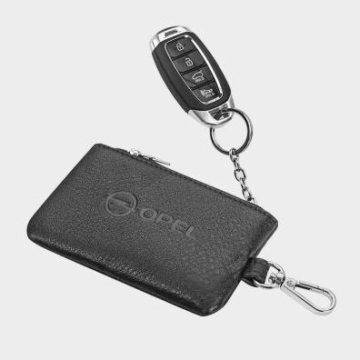 Δερμάτινο Μπρελόκ Opel Auto Set AS1806 Μαύρο