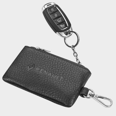Δερμάτινο Μπρελόκ Renault Auto Set AS1813 Μαύρο