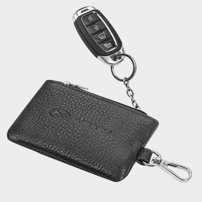 Δερμάτινο Μπρελόκ Subaru Auto Set AS1821 Μαύρο