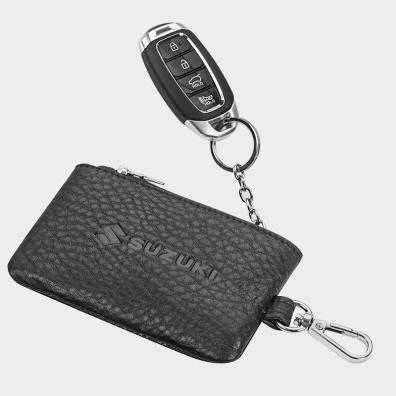 Δερμάτινο Μπρελόκ Suzuki Auto Set AS1820 Μαύρο