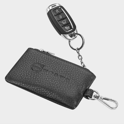 Δερμάτινο Μπρελόκ Volvo Auto Set AS1817 Μαύρο