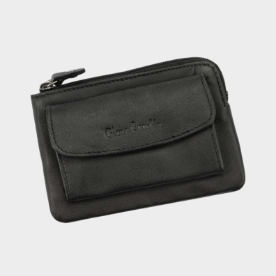Δερμάτινο Πορτοφόλι Για Κέρματα Pierre Cardin 1749-Tilak00 Μαύρο