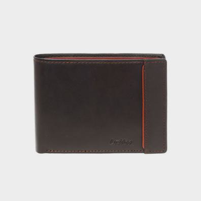 Δερμάτινο Πορτοφόλι Με RFID Lavor 5114 Καφέ