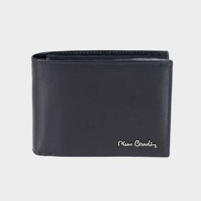 Δερμάτινο Πορτοφόλι - Καρτοθήκη Pierre Cardin Tilak51 8811 Μαύρο