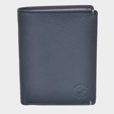 Δερμάτινο Πορτοφόλι Beverly Hills Polo Club BH-1175 Μπλε