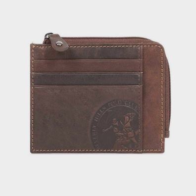 Δερμάτινο Πορτοφόλι Beverly Hills Polo Club BH-1196 Καφέ