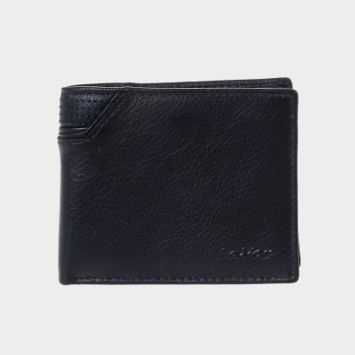 Δερμάτινο Πορτοφόλι Lavor 3755 Μαύρο