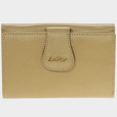 Δερμάτινο Πορτοφόλι Lavor 6001 Μπεζ