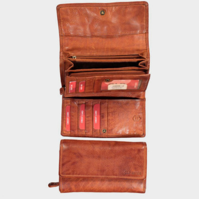 Δερμάτινο Πορτοφόλι Old River WS-52053 Ταμπά