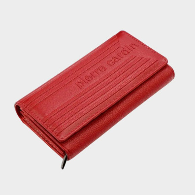 Δερμάτινο Πορτοφόλι Pierre Cardin 1720 Lady63 Μπορντό