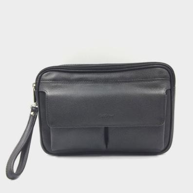 Δερμάτινο Τσαντάκι Χειρός Lavor 1-40 Mαύρο