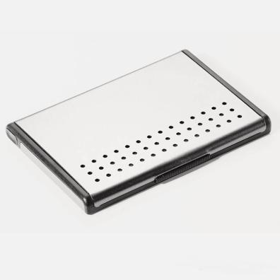 Επαγγελματική Καρτοθήκη Troika CDC95/AL Ασημί