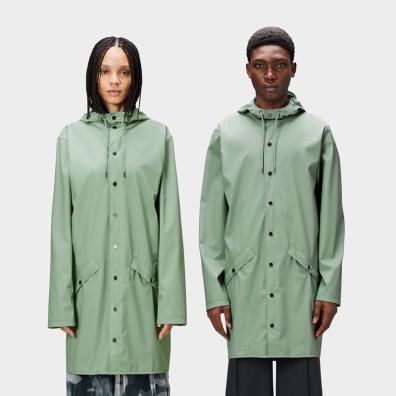 Μακρύ Αδιάβροχο Μπουφάν Rains 12020-06 Πρασινο