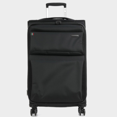 Μεσαία Βαλίτσα Roncato 418072-01 Μαύρο