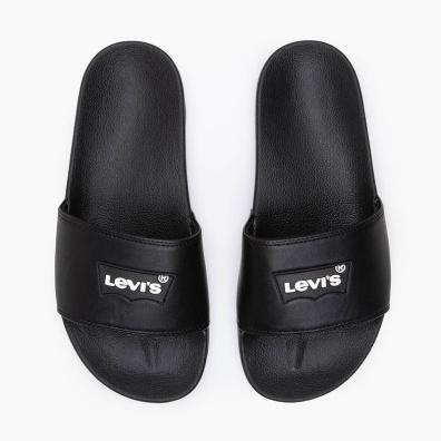 Παντόφλες Slides Levi's D7894-0002 Μαύρο Παντόφλες Slides Levi's D7894-0002 Μαύρο