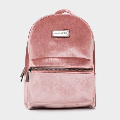 Σακίδιο Πλάτης Pierre Cardin Velvet 3149 IZA228 Ροζ
