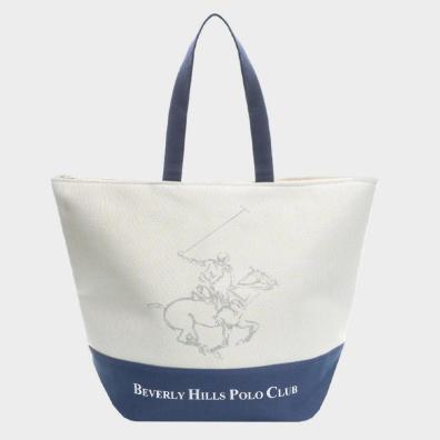 Τσάντα Θαλάσσης Beverly Hills Polo Club BH-3361 Μπλε Μπεζ