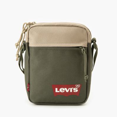 Τσαντάκι Χιαστί Levi’s D5007-0005 Πράσινο Χακί