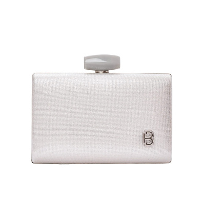 Τσάντα φάκελος clutch -JH-21982 - Ασημί