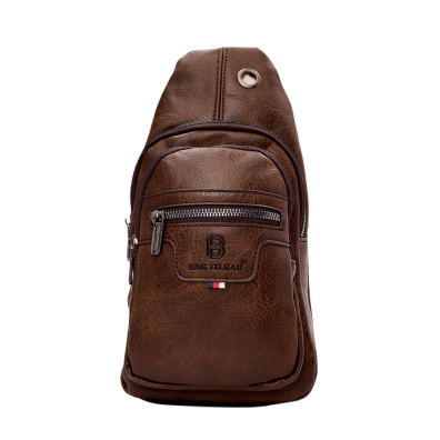 Τσαντάκι χιαστί MD-8172 - Καφέ