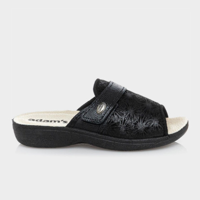Ανατομική Παντόφλα Adam's 381-20004-25 Μαύρο