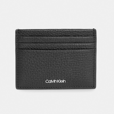Δερμάτινη Καρτοθήκη Calvin Klein K50K509613-BAX Μαύρο