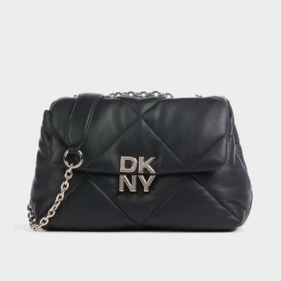 Δερμάτινη Τσάντα Χιαστί DKNY R41EBB86-71W1 Μαύρο