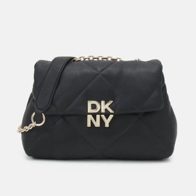 Δερμάτινη Τσάντα Χιαστί DKNY R41EBB87-71W1 Μαύρο