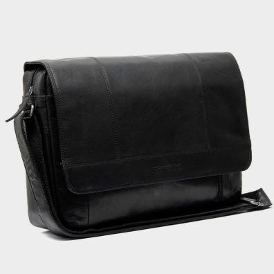 Δερμάτινος Χαρτοφύλακας Chesterfield C48.132300 Μαύρο