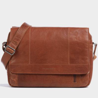 Δερμάτινος Χαρτοφύλακας Chesterfield C48.132331 Ταμπά