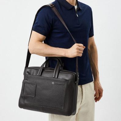 Δερμάτινος Χρτοφύλακας Piquardo OUTCA3147VI-TM Καφέ