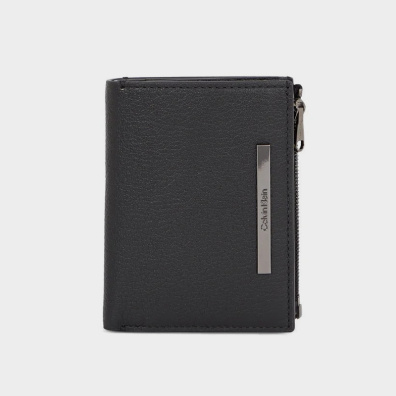 Δερμάτινο Πορτοφόλι Calvin Klein K50K510886-BAX Μαύρο