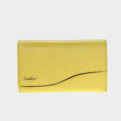 Δερμάτινο Πορτοφόλι Lavor 5981 Κίτρινο