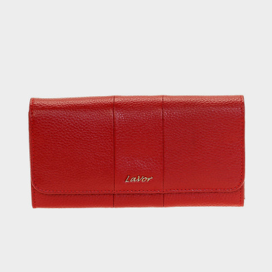 Δερμάτινο Πορτοφόλι Lavor 6018 Κόκκινο