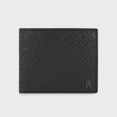 Δερμάτινο Πορτοφόλι Tommy Hilfiger AM0AM11850-BDS Μαύρο