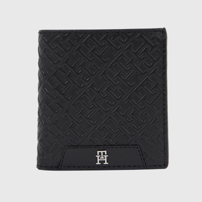 Δερμάτινο Πορτοφόλι Tommy Hilfiger AM0AM11934_BDS Μαύρο
